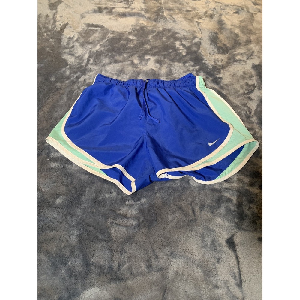 Nike Dri-fit Shorts Women's Blue Running Shorts Size M Medium